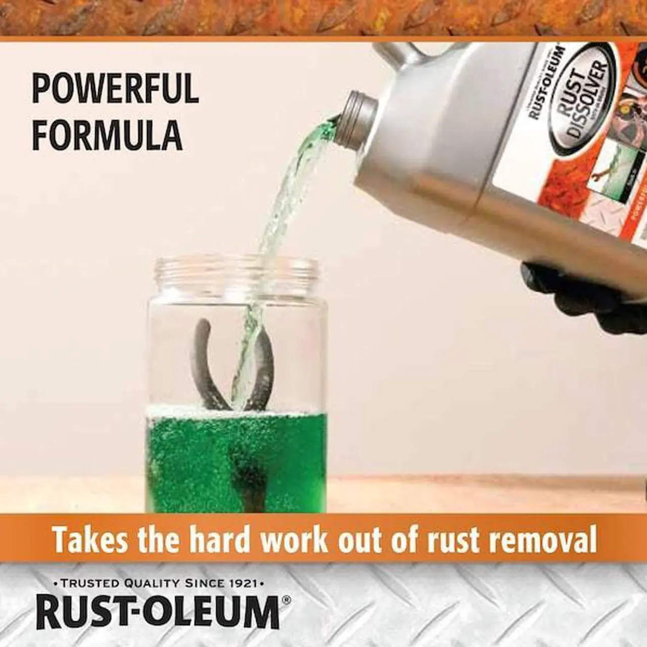 Alt view image 5 of 8 - RUST-OLEUM 286746 1 gal. Clear Water Rust Converter