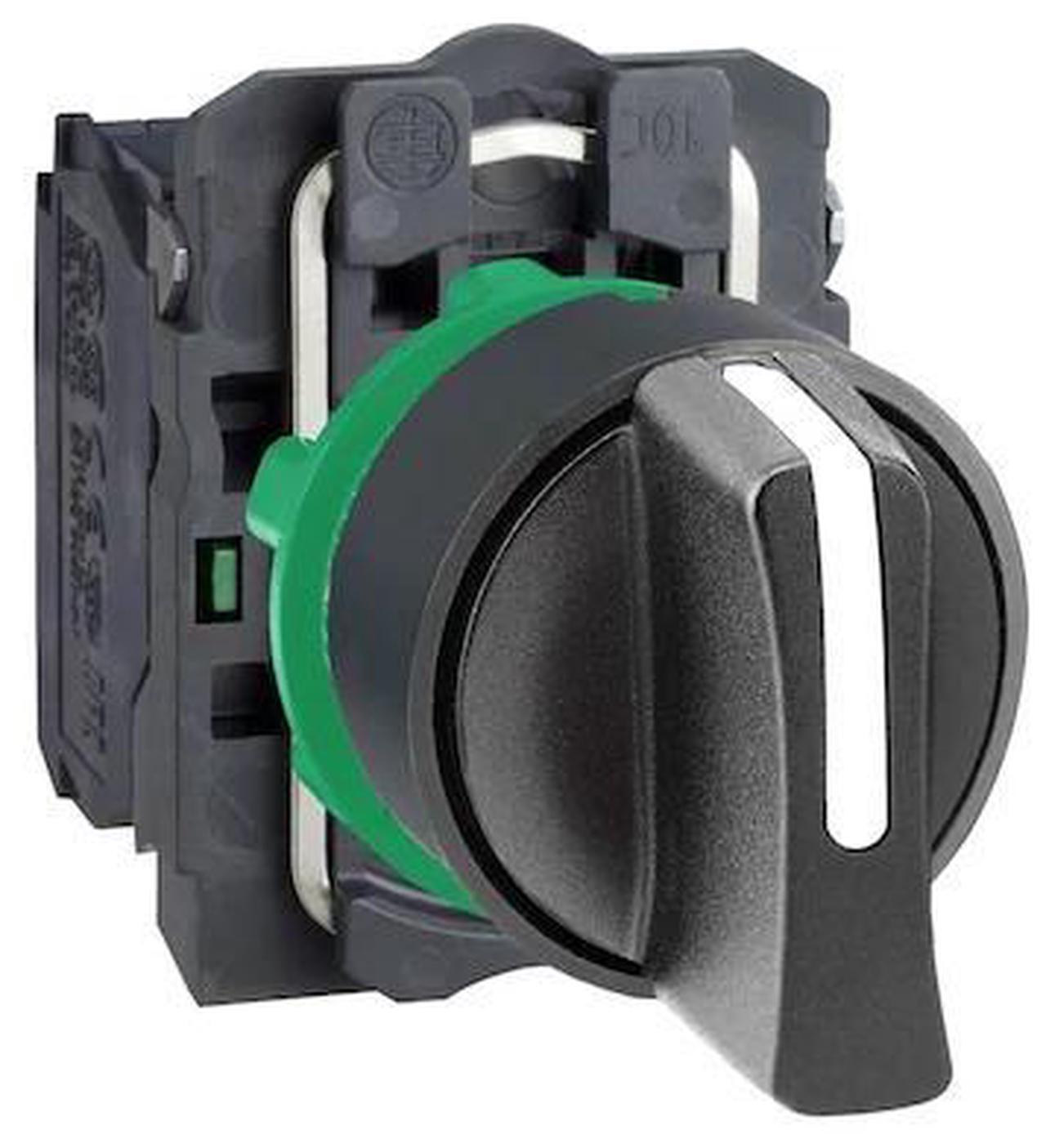 Alt view image 2 of 5 - SCHNEIDER ELECTRIC XB5AD33 Non-Illum Selectr Swtch,22mm,3 Pos,Keyd