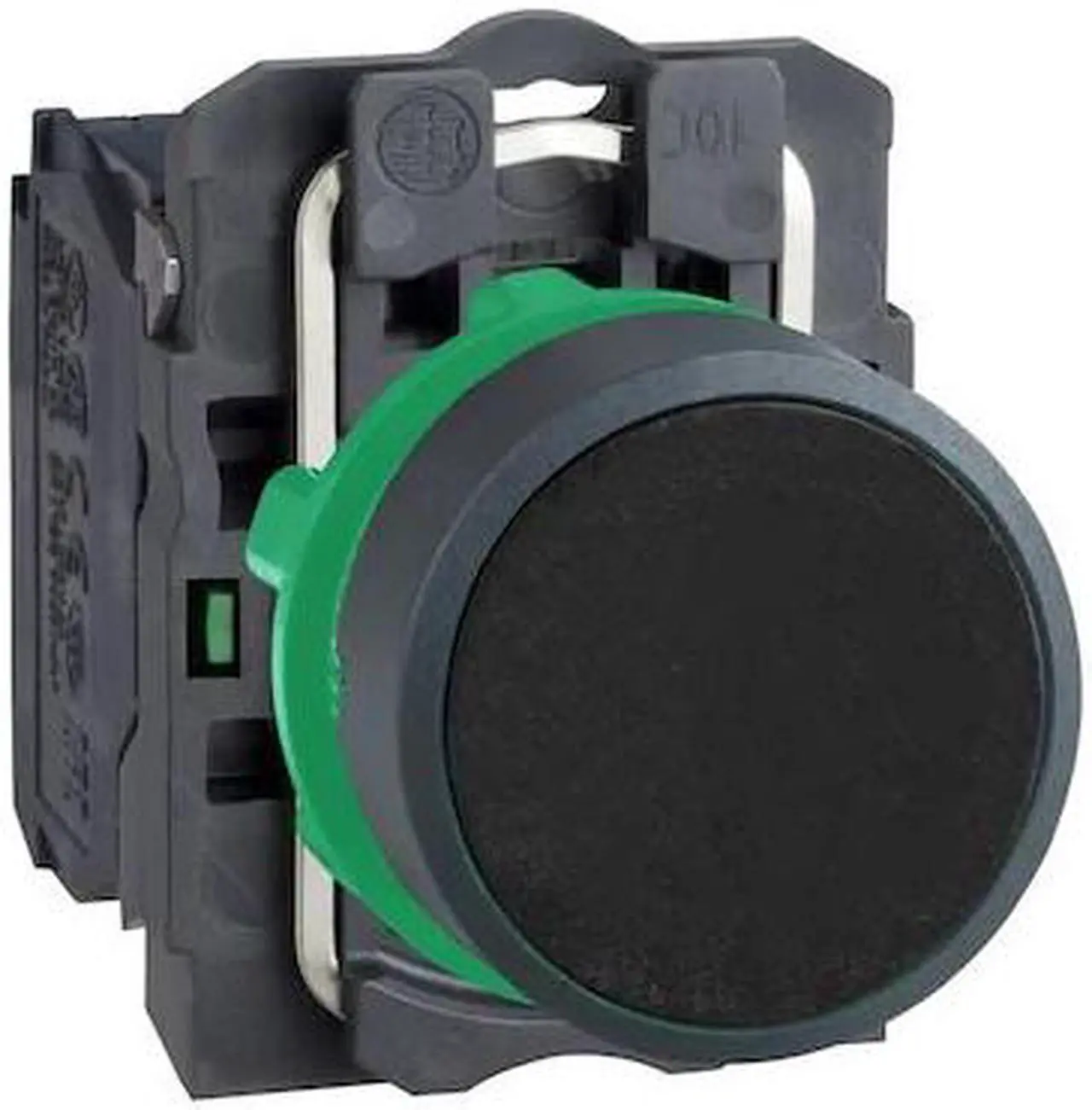 Main image of SCHNEIDER ELECTRIC XB5AA21 Flush Push Button Operator, 22 mm, 1NO, Black