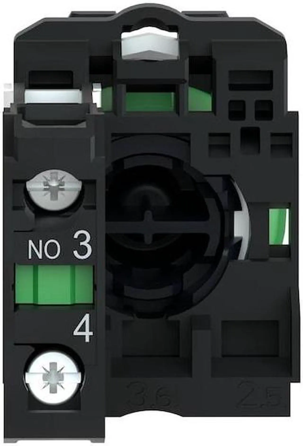 Alt view image 6 of 6 - SCHNEIDER ELECTRIC XB5AA21 Flush Push Button Operator, 22 mm, 1NO, Black