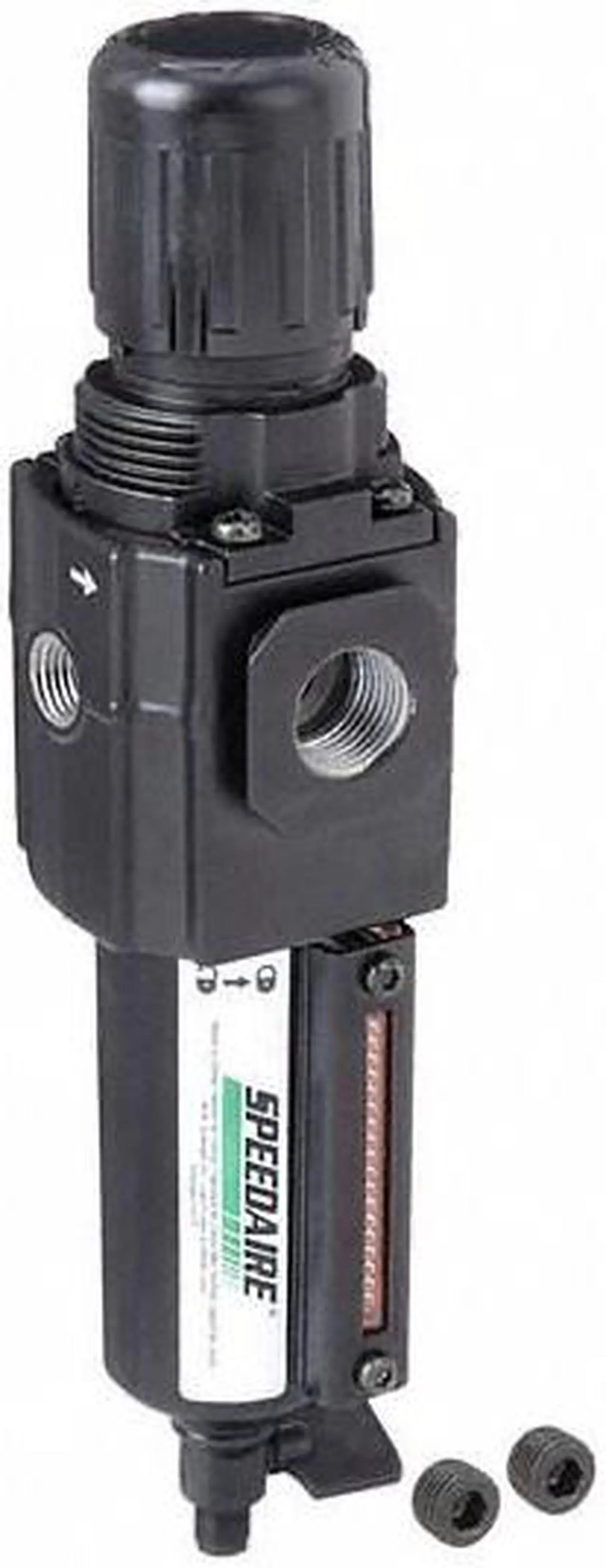 Alt view image 3 of 3 - SPEEDAIRE 4ZK90 Filter-Regulator, 1/2 in NPT, 120 cfm, 40 micron, 5 psi to 150