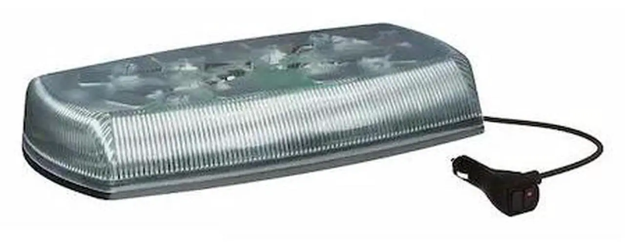 Main image of ECCO 5580CA-MG Mini Lightbar,LED,Amber/Clear,15" L