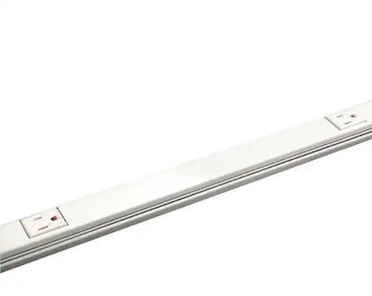 Alt view image 2 of 4 - LEGRAND V20GB612 Prewired Raceway,6 Outlets,12 In. D