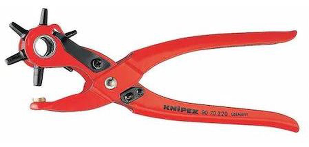 Alt view image 2 of 10 - Knipex Revolving Punch Plier,5/64 to 13/64 In  90 70 220
