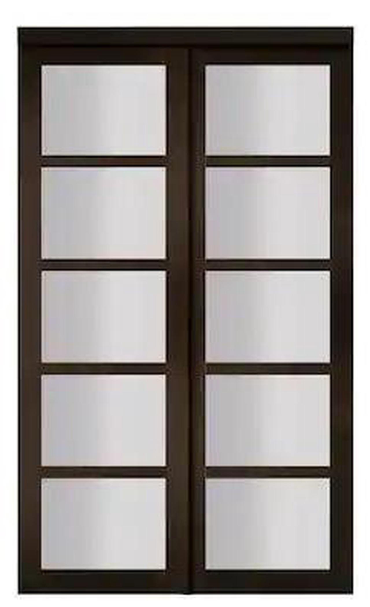 Main image of RENIN EU2240ESFGE060080 Renin 60 in. x 80 1/2 in. Euro 5-Lite Bypass Door