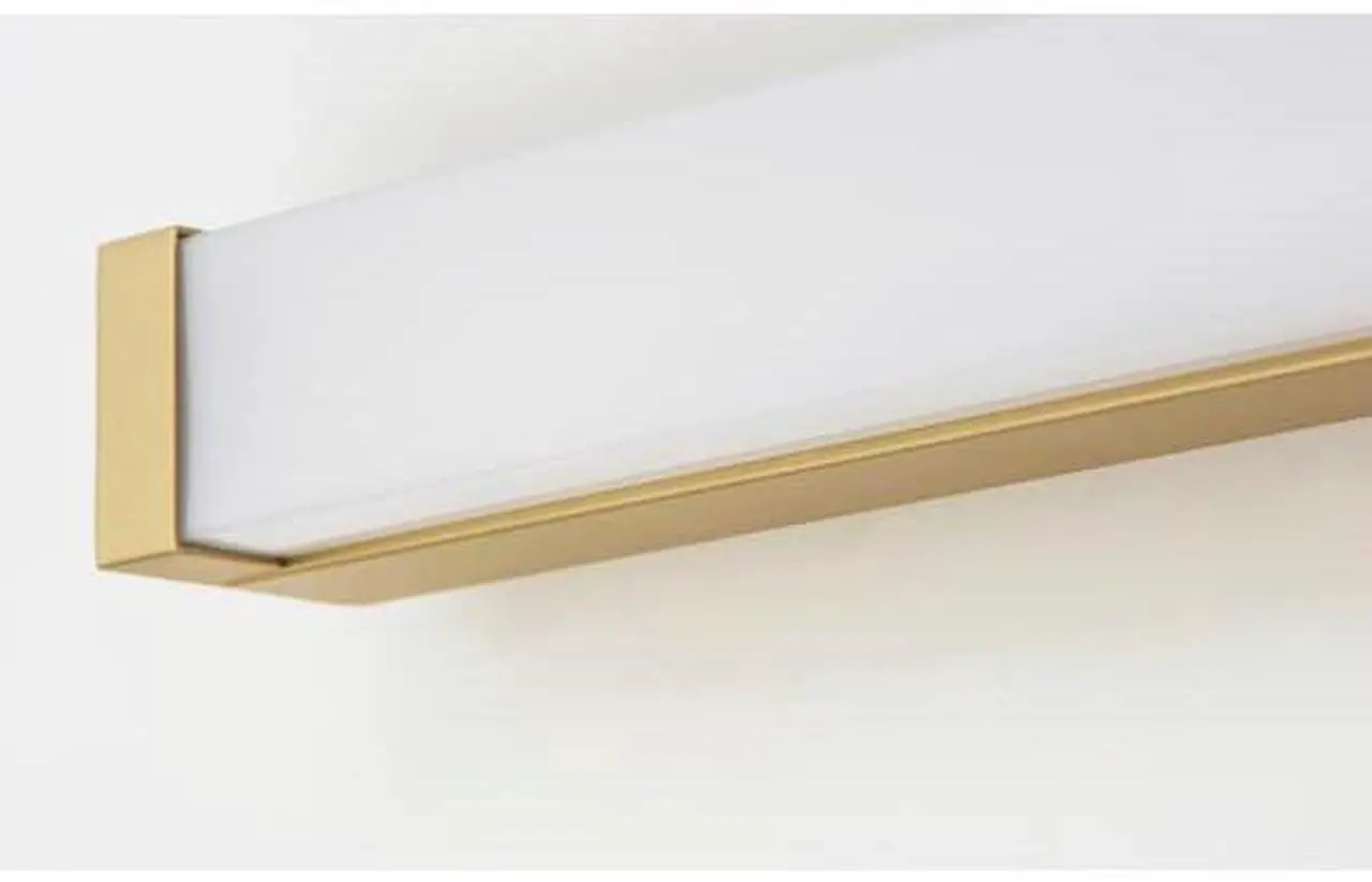 Alt view image 3 of 4 - MAXIM 52004GLD Spec Vanity 1-Light 30" Wide Gold Vanity Light
