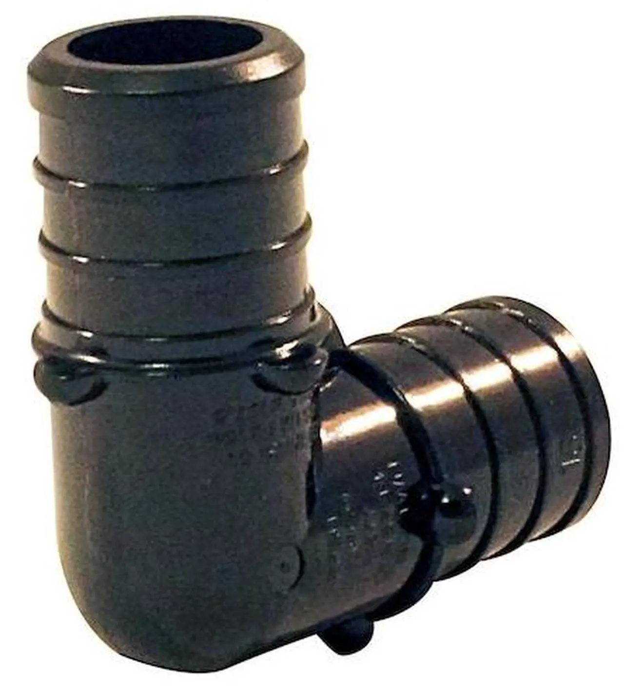 Alt view image 3 of 7 - APOLLO PXPAE3430JR 3/4 in. Plastic PEX Barb 90-Degree Elbow Jar (30-Pack), 30PK