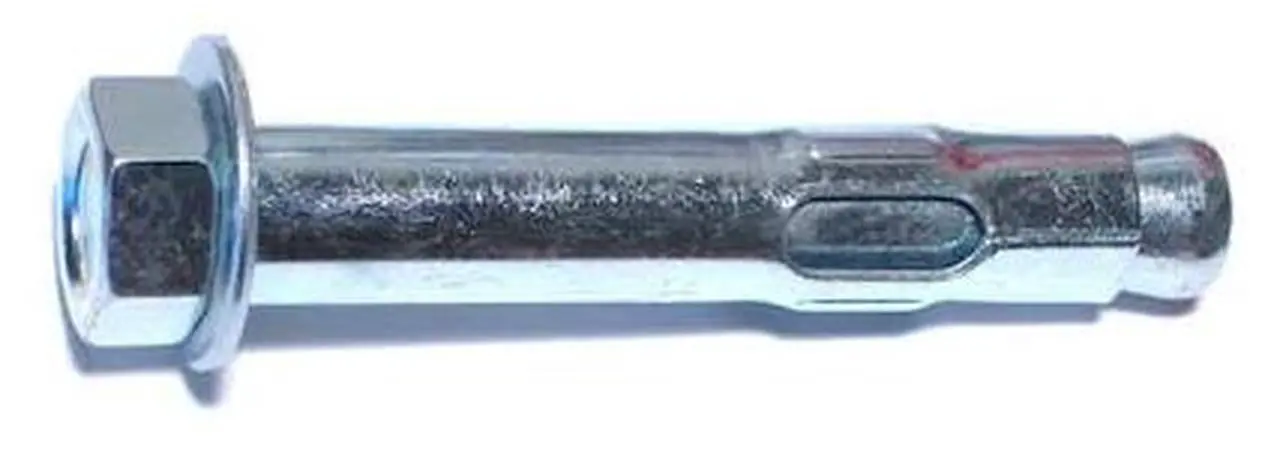 Main image of MIDWEST FASTENER 07853 Sleeve Anchor, 3/4" Dia., 4-1/4" L, Steel Zinc Plated,