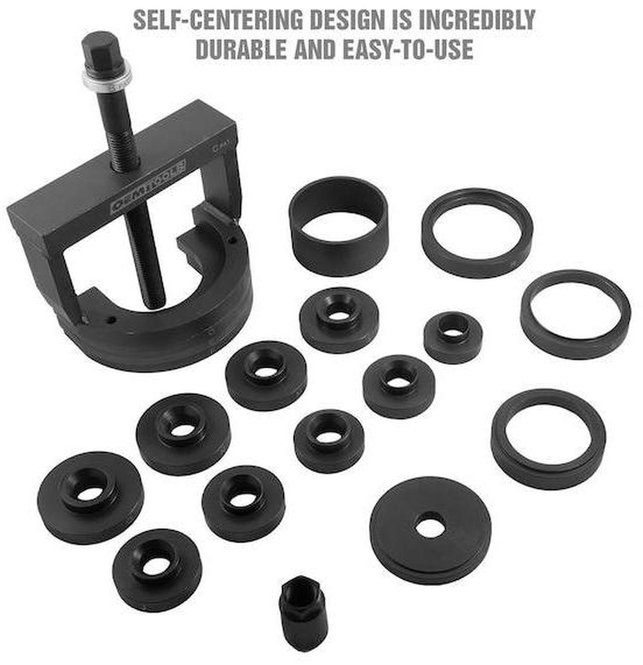 Alt view image 3 of 5 - OEMTOOLS 27213 Master Wheel Hub & Bearing Remover & Installer Kit, Back & Front Wheel Bearing Puller Kit, Back & Front Wheel Hub Puller, Easy to Use