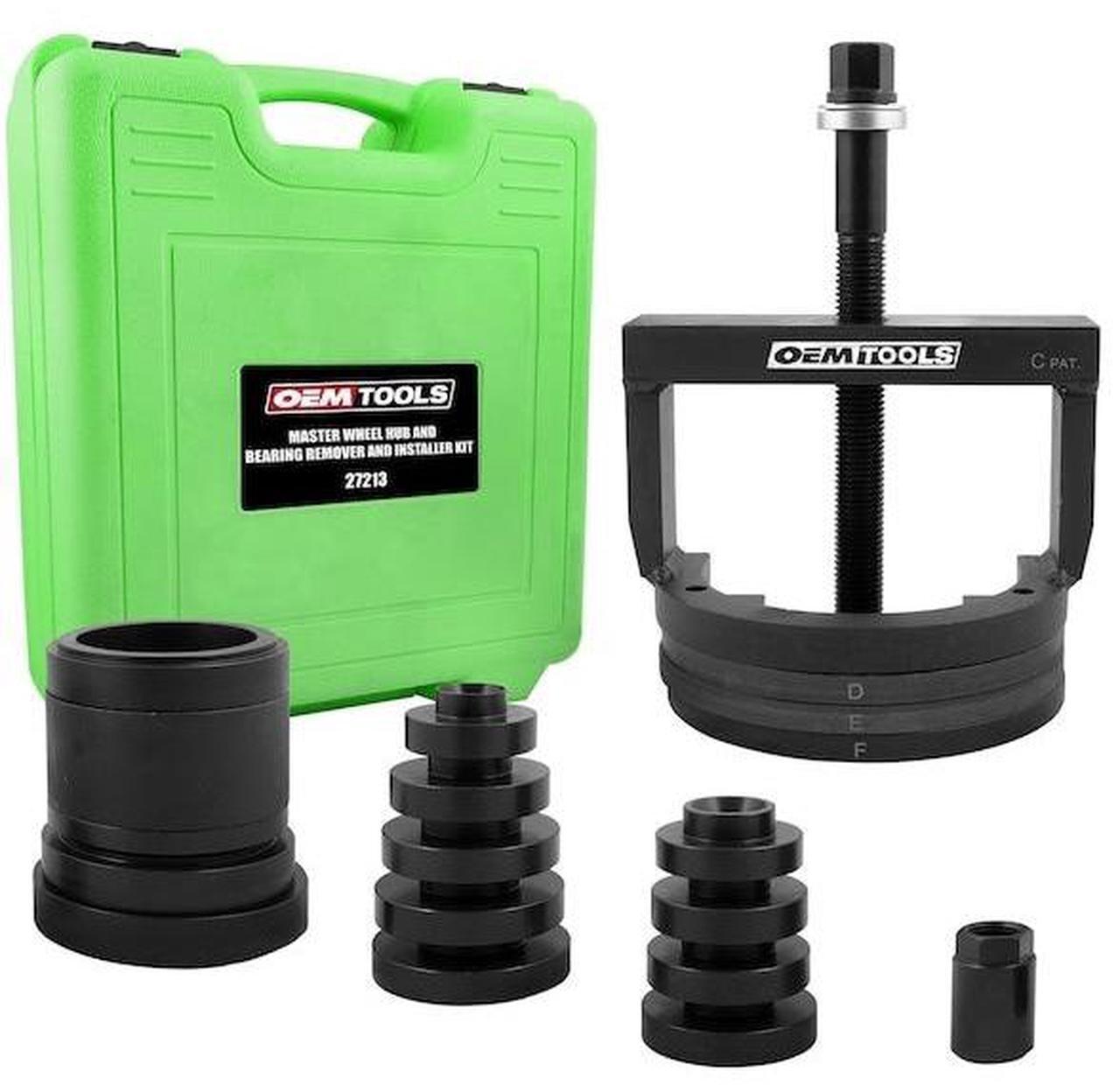 Alt view image 2 of 5 - OEMTOOLS 27213 Master Wheel Hub & Bearing Remover & Installer Kit, Back & Front Wheel Bearing Puller Kit, Back & Front Wheel Hub Puller, Easy to Use
