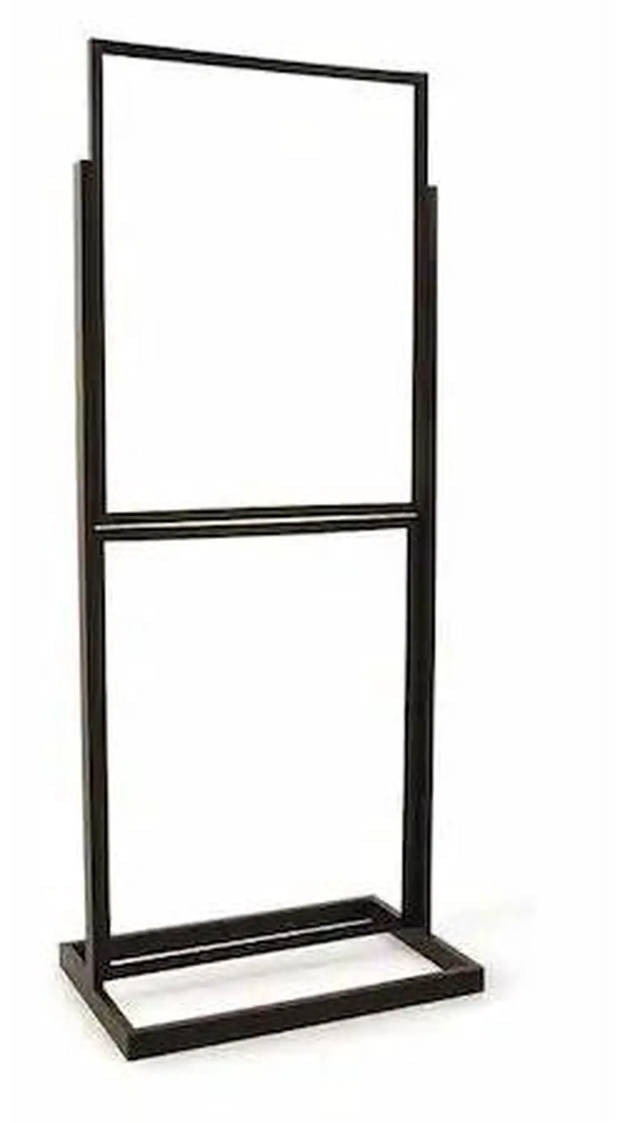 Main image of ECONOCO BH55/MAB Sign Holder,Dbl Bulletin,Black,22" x 28"
