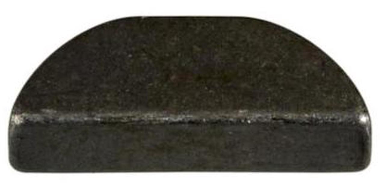 Main image of MIDWEST FASTENER 60923 Woodruff Key, 1/8 x 1/2 in Key Size, 3 SAE Number, Steel