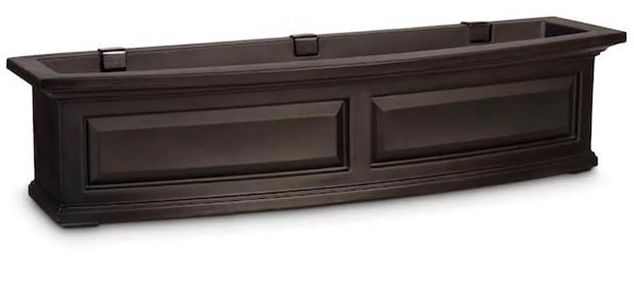 Alt view image 2 of 4 - MAYNE 4831-ES Nantucket Window Box 4' - Espresso