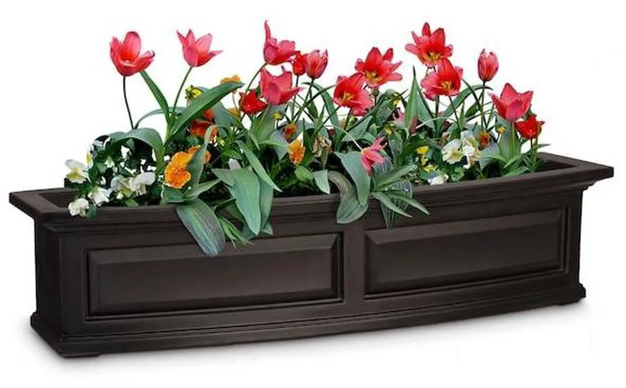 Alt view image 3 of 4 - MAYNE 4831-ES Nantucket Window Box 4' - Espresso
