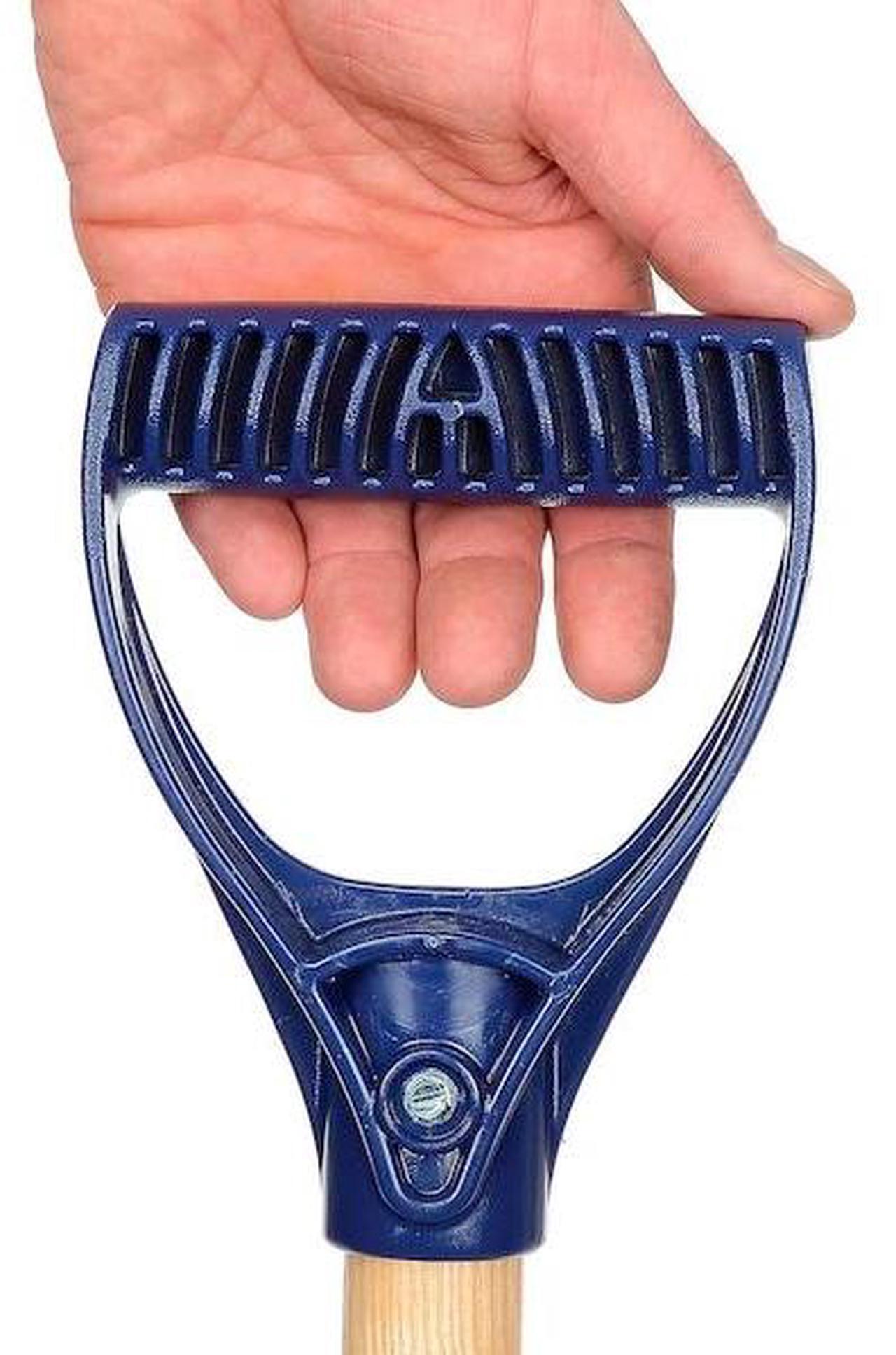 Alt view image 6 of 6 - True Temper 18 In. Steel Snow Shovel with 37 In. Wood Handle 1640700