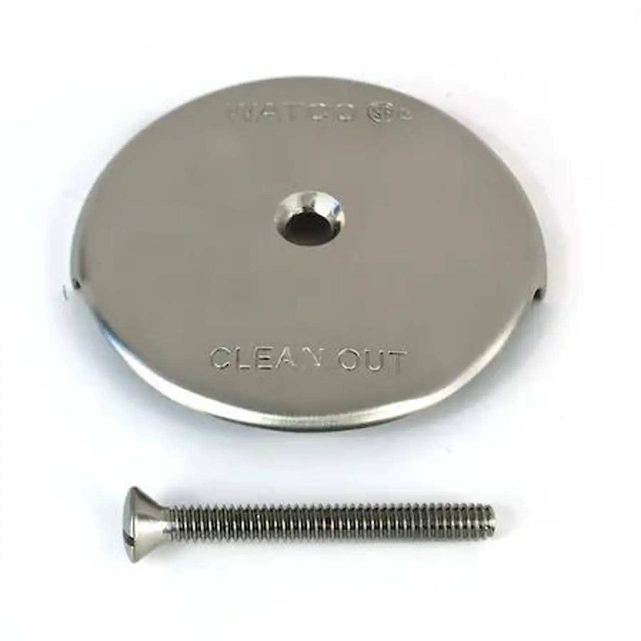 Main image of WATCO 18001-BN Single-Hole Bath Overflow Plate Includes Overflow and Screw,