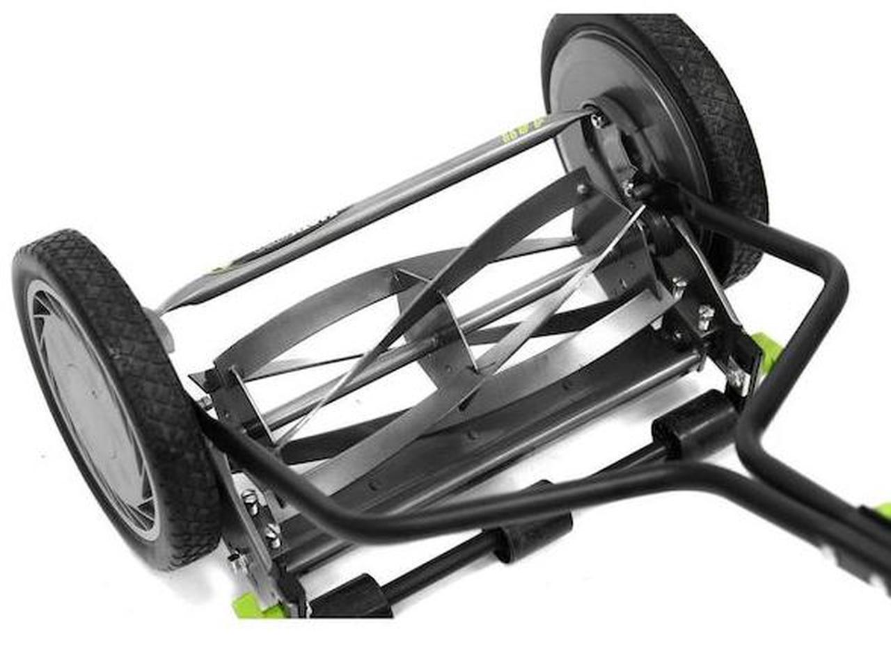 Alt view image 2 of 6 - EARTHWISE 1314-14EW 1314-14EW 14-Inch 5-Blade Push Reel Lawn Mower