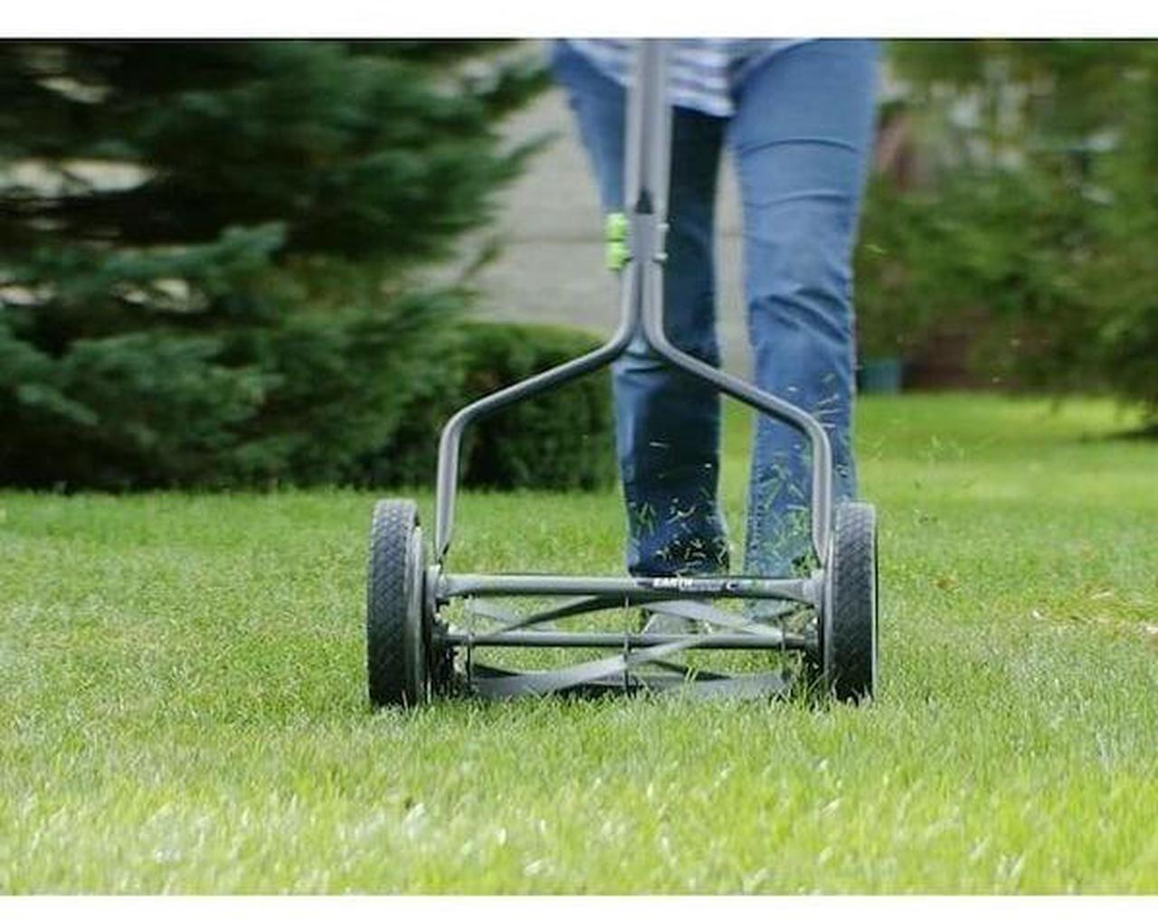 Alt view image 5 of 6 - EARTHWISE 1314-14EW 1314-14EW 14-Inch 5-Blade Push Reel Lawn Mower