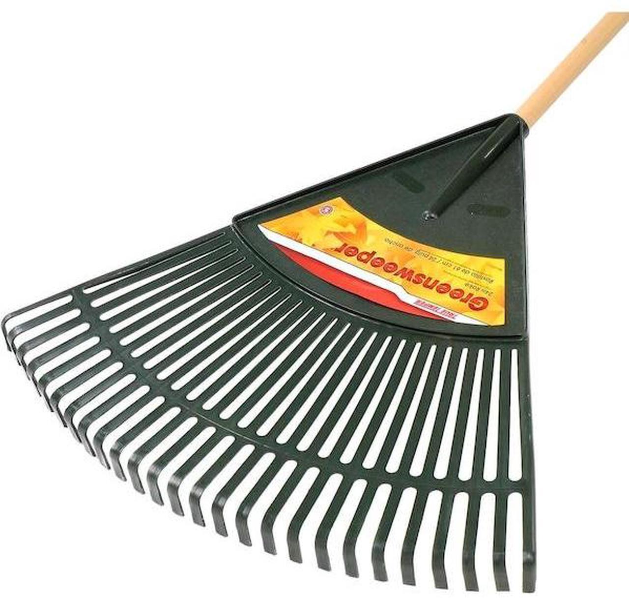 Alt view image 2 of 3 - TRUE TEMPER 64309 Greensweeper 24  Poly Leaf Rake