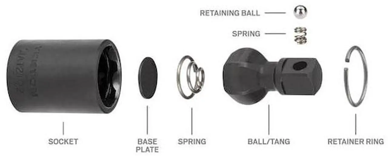 Alt view image 5 of 7 - TEKTON SIA12102 3/8 Inch Drive Impact Universal Joint