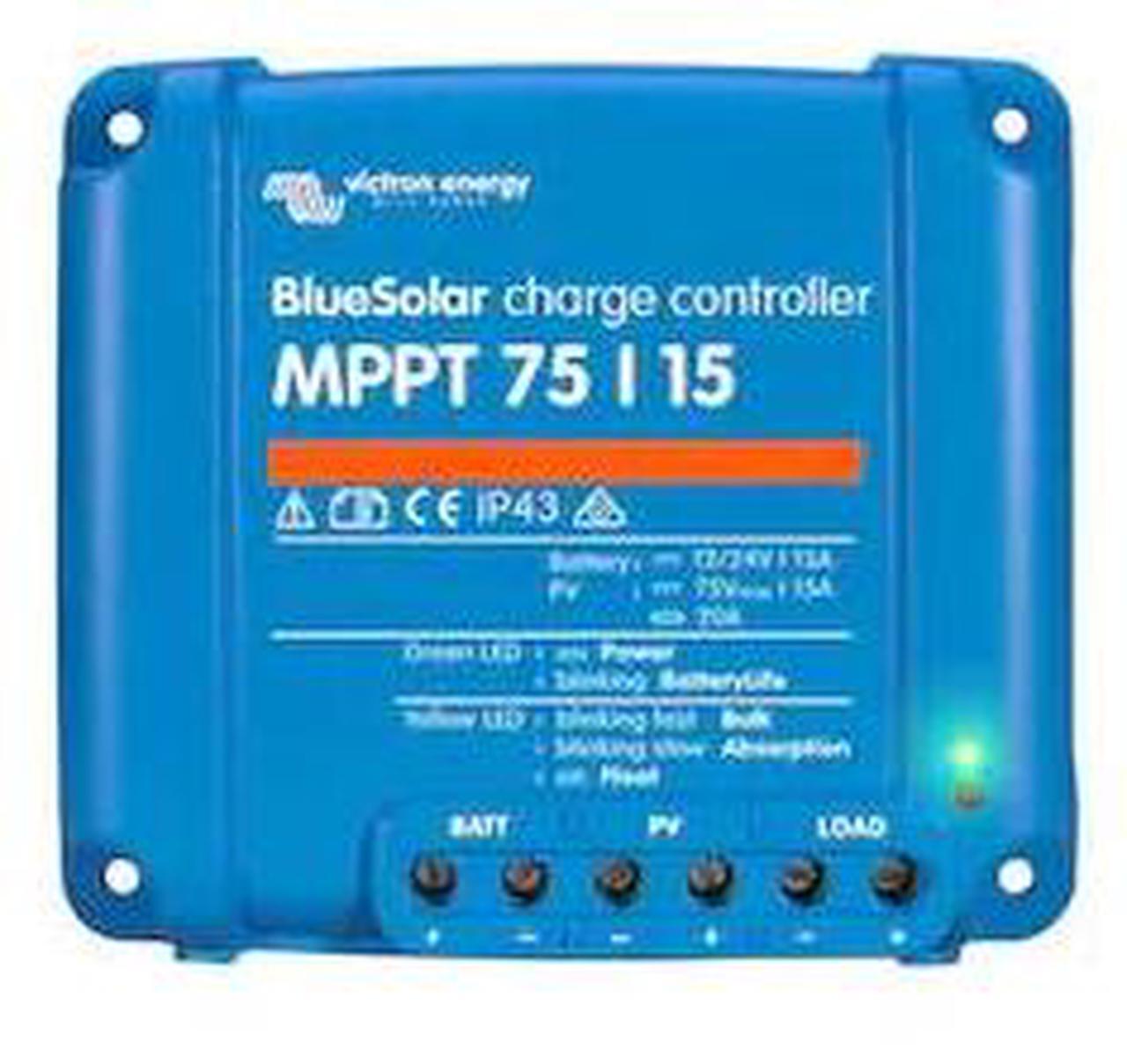 Main image of VICTRON ENERGY SCC010010050R BlueSolar MPPT 75/10