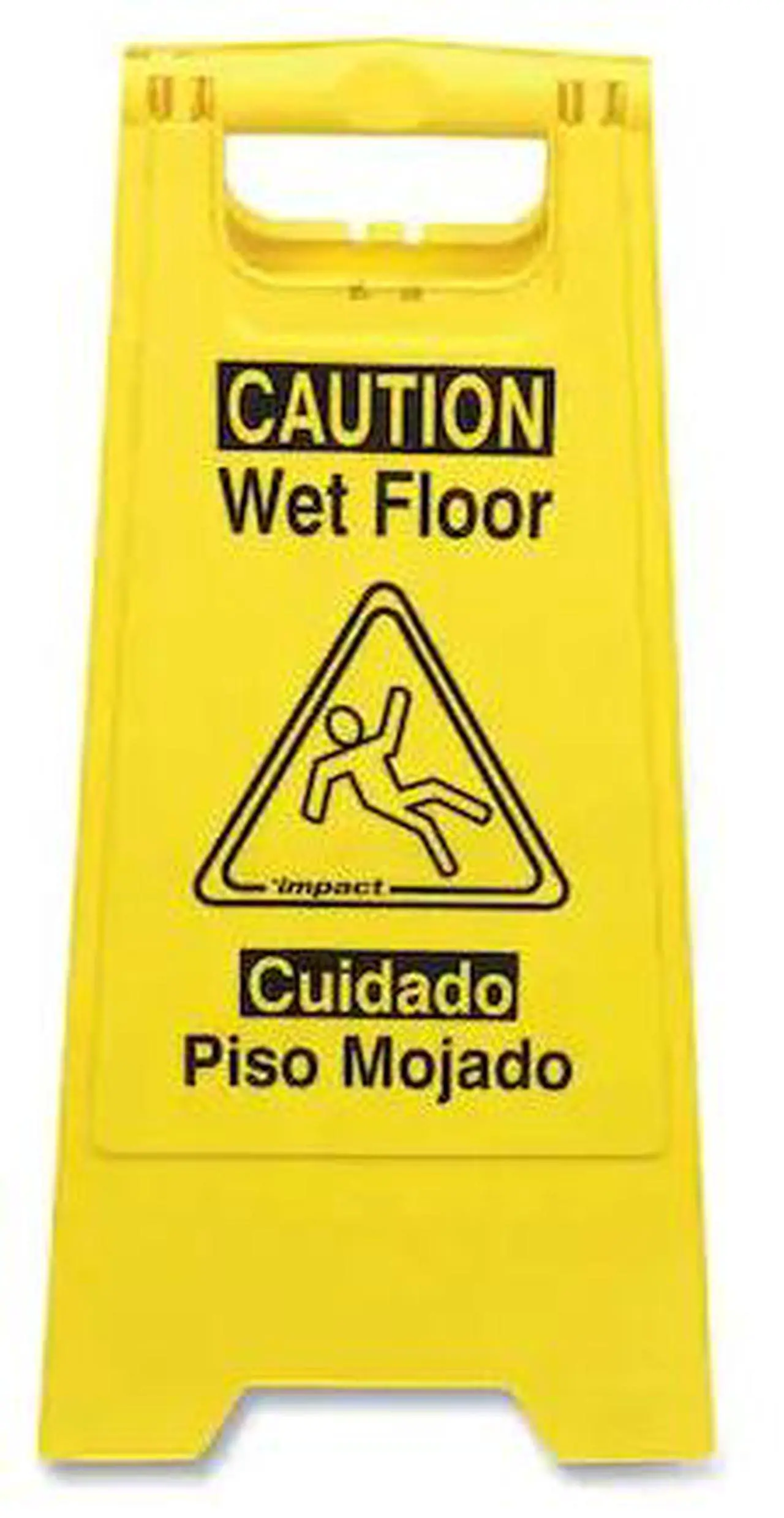 Alt view image 8 of 11 - Impact Products English/Spanish Wet Floor Sign