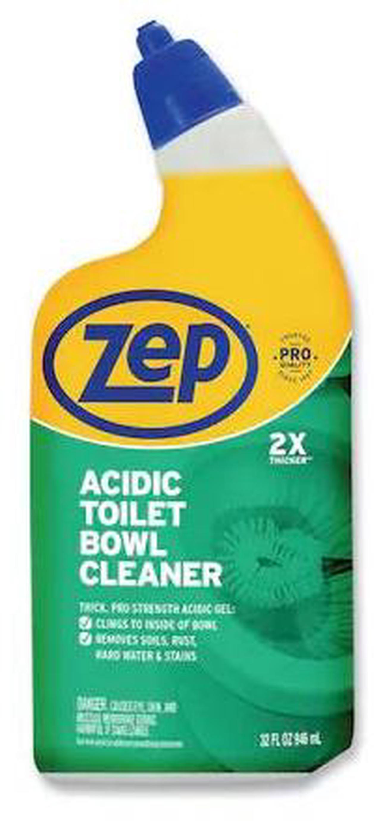 Alt view image 5 of 9 - Zep 32 Oz. Acidic Gel Toilet Bowl Cleaner ZUATBC32