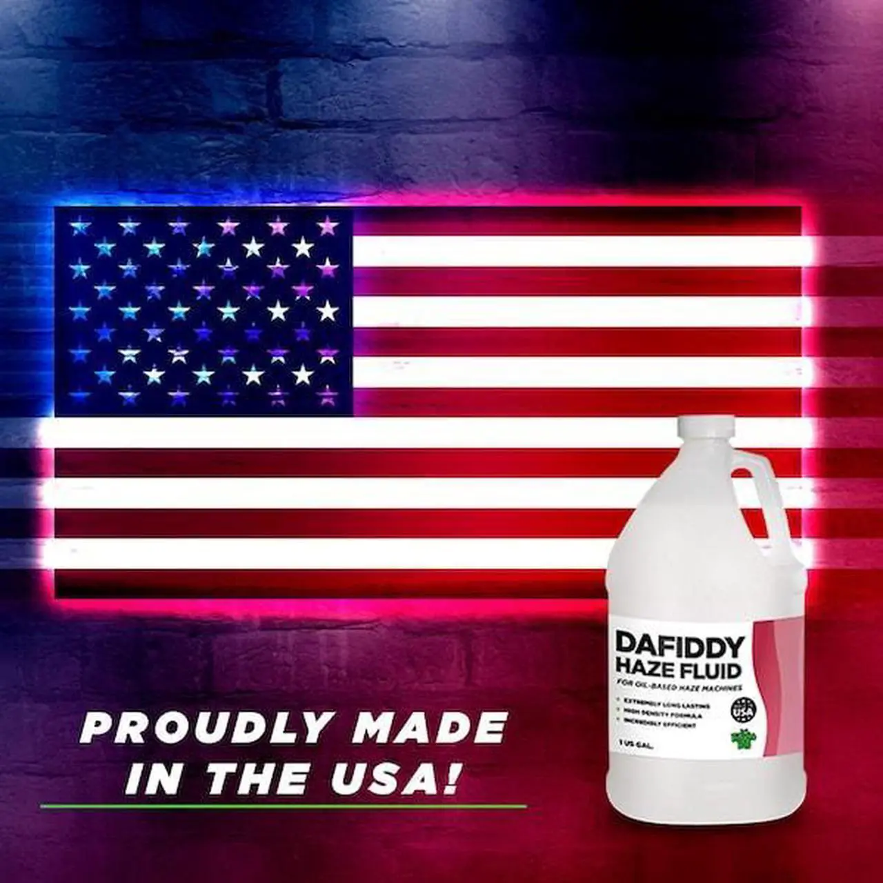 Alt view image 3 of 7 - FROGGY'S FOG DS-DF-1 DaFiddy Haze Fluid for DF-50 Hazers - 1 Gallon