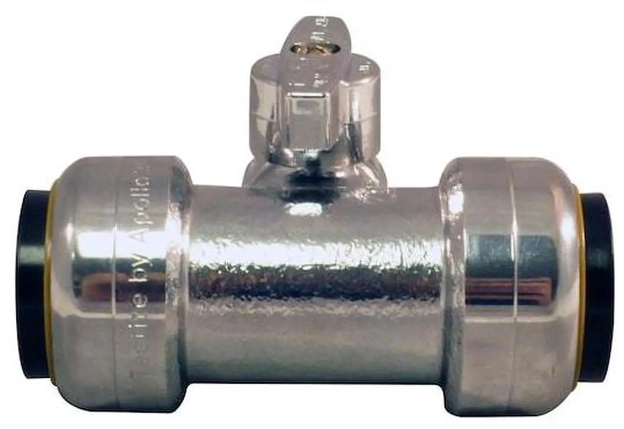 Alt view image 4 of 6 - APOLLO FSBVT343414C 3/4 in. Push-To-Connect x 3/4 in. Push-To-Connect x 1/4 in.