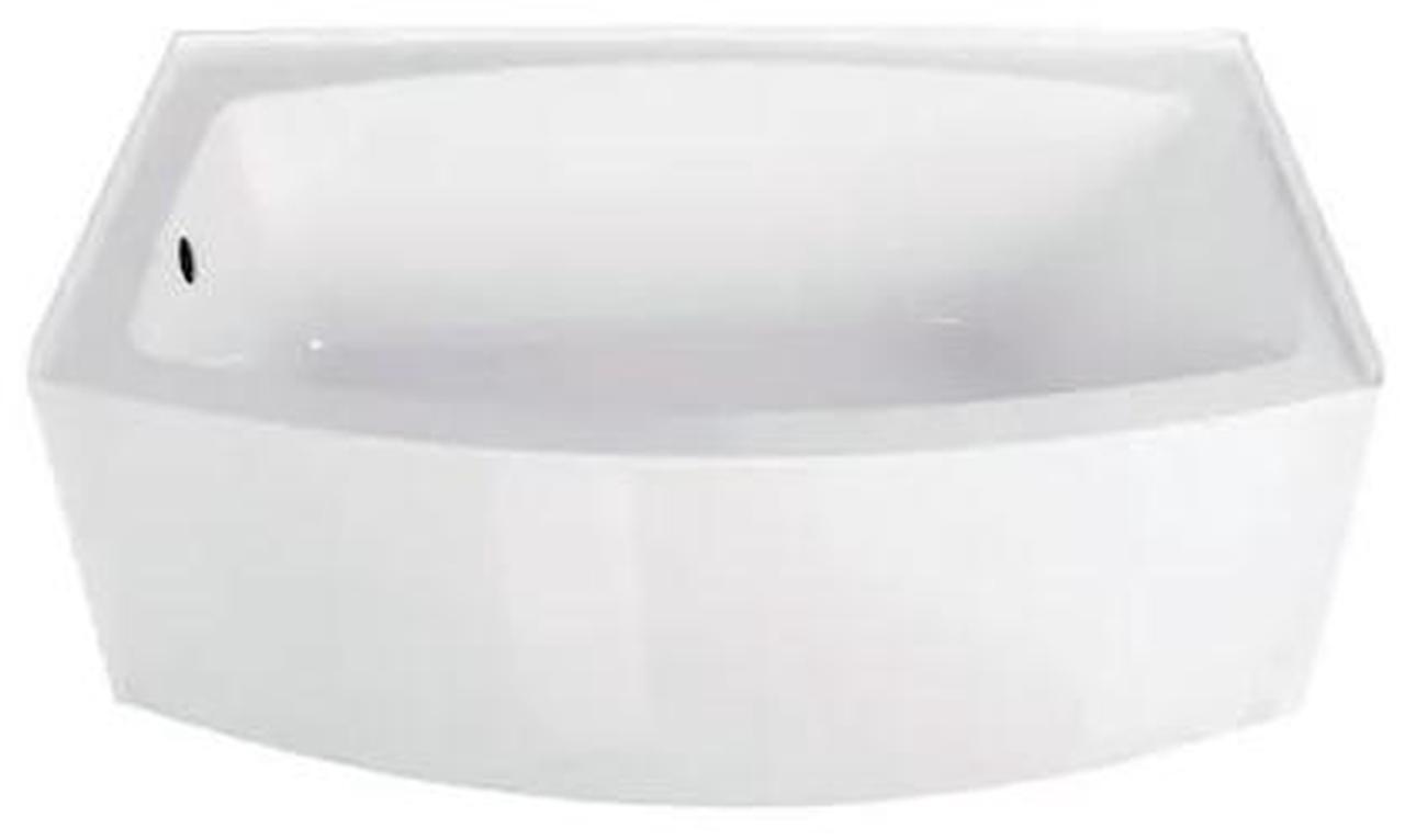 Main image of AQUA EDEN VTDR603022L Alcove Bathtubs, 60 L, 35 W, White, Acrylic