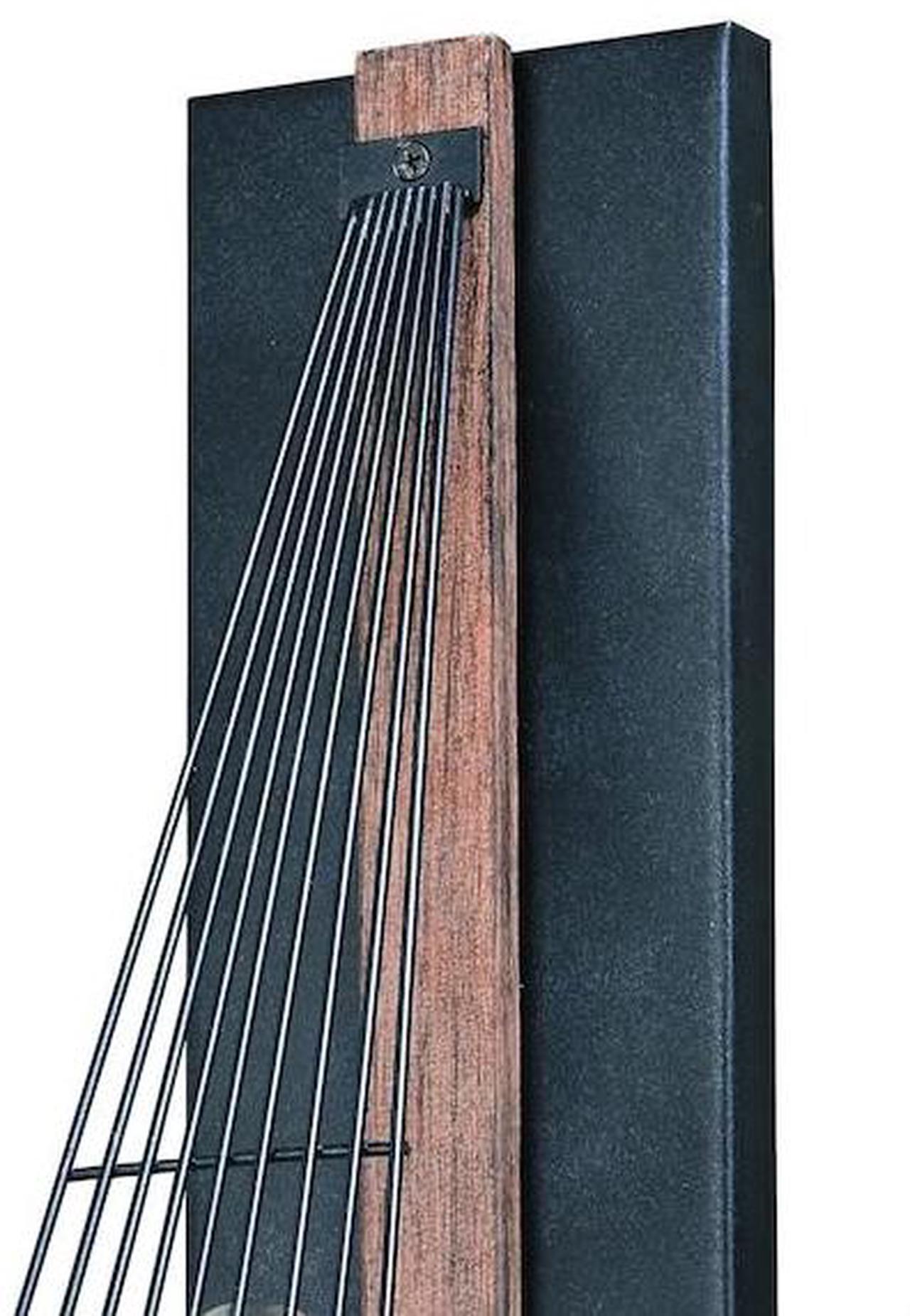 Alt view image 3 of 7 - VAXCEL W0252 Dearborn 1L Light Oak/Black Iron
