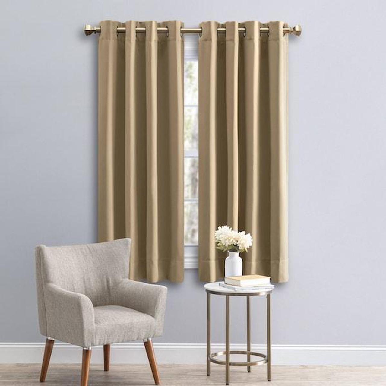 Alt view image 3 of 3 - RICARDO 02000-79-054-13 Ricardo Ultimate Blackout Grommet Curtain Panel with