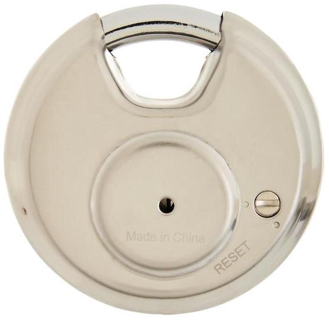 Alt view image 3 of 3 - BRINKS 173-80051 Combination Padlock, Steel, 80mm, Resettable, High Security