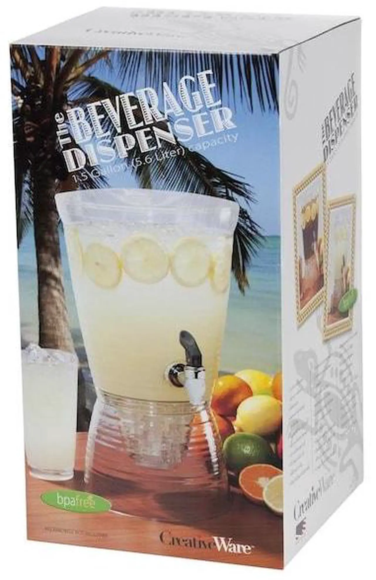 Alt view image 3 of 4 - CREATIVE WARE RM-BEV09 Bark 1.5 Gallon Beverage Dispenser