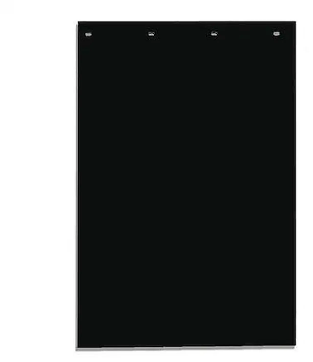 Alt view image 2 of 5 - Buyers Products Polymer Mud Flaps - Pair, 24in.W x 36in.L, Black, Model Number RC36PPB