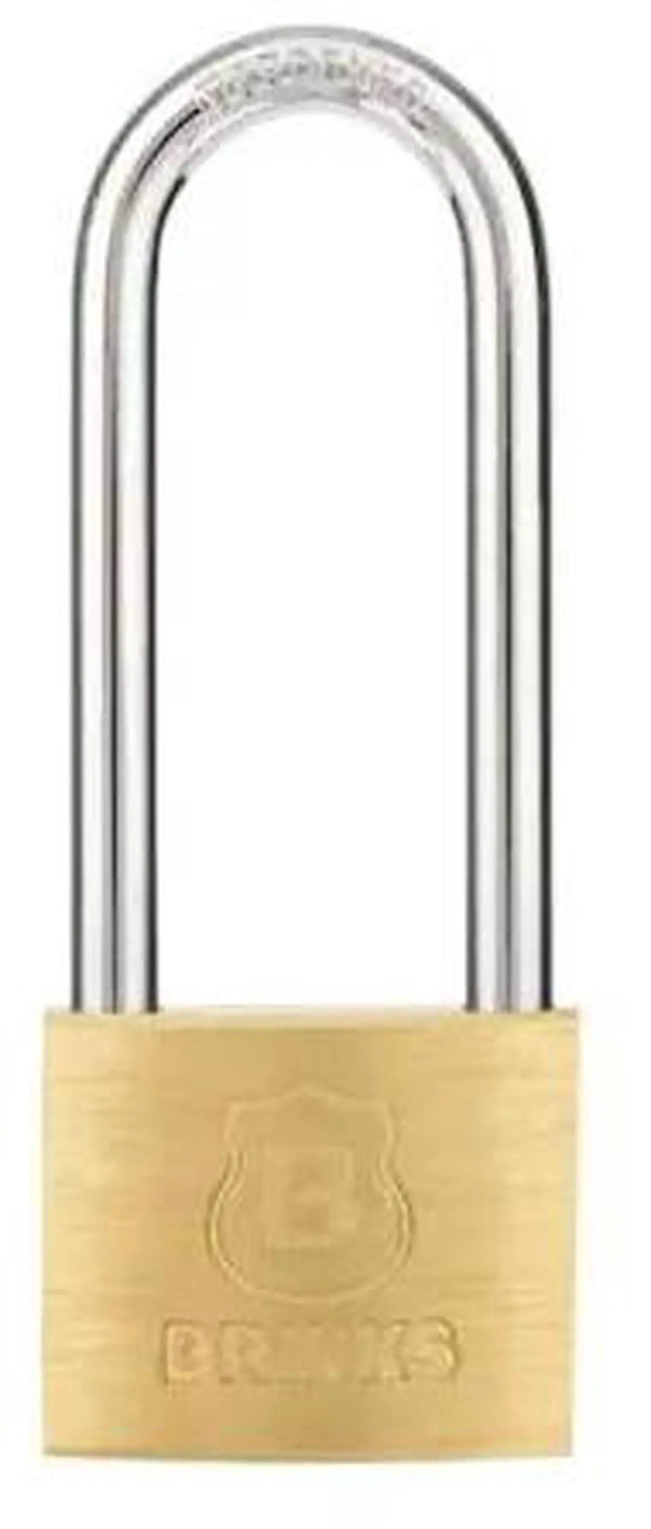 Main image of BRINKS 171-42001 Keyed Different Padlock, Brass, 40mm, High Security, Long SHKL