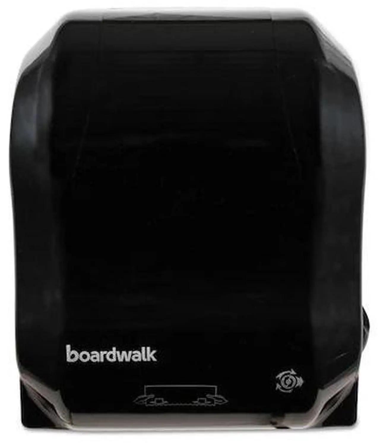 Alt view image 5 of 13 - Boardwalk BWK1501 Xtra Mechanical Towel Dispenser, 16.81" x 12.13" x 9.81" - Black