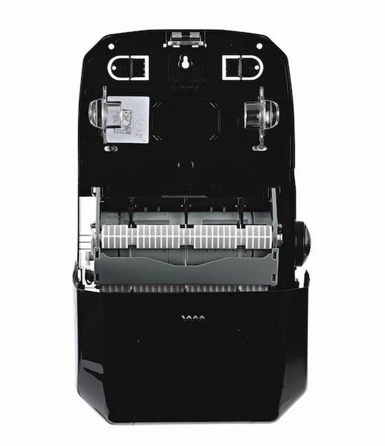 Alt view image 9 of 13 - Boardwalk BWK1501 Xtra Mechanical Towel Dispenser, 16.81" x 12.13" x 9.81" - Black