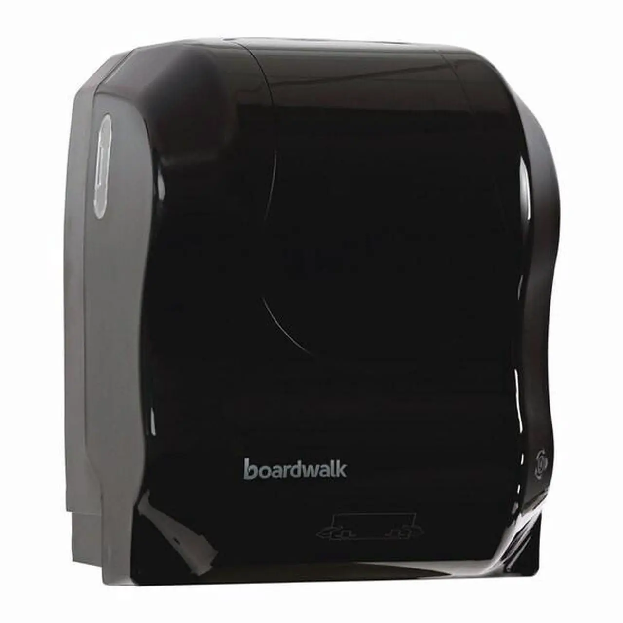 Alt view image 10 of 13 - Boardwalk BWK1501 Xtra Mechanical Towel Dispenser, 16.81" x 12.13" x 9.81" - Black