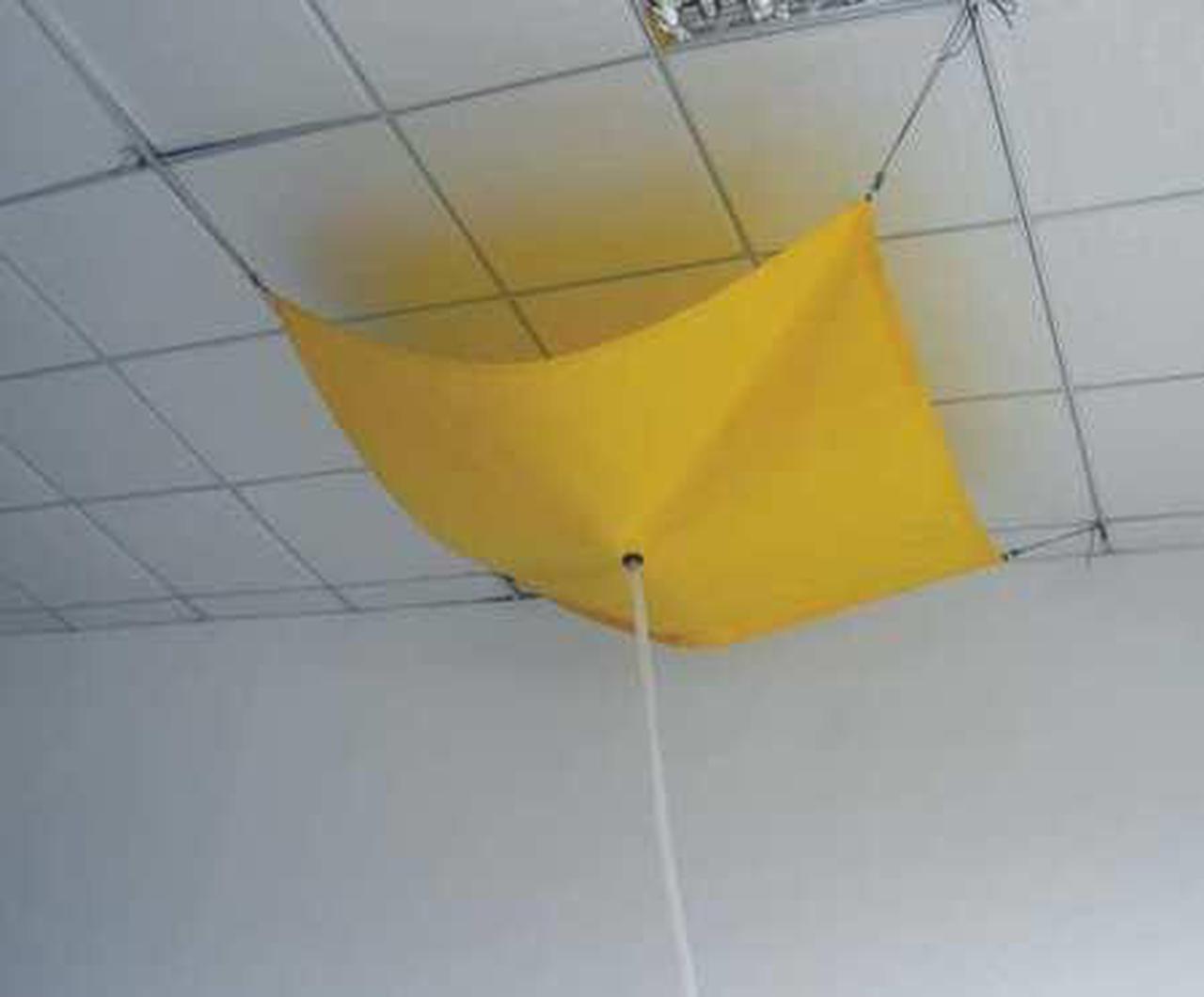 Main image of ZORO SELECT 42X293 Roof Leak Diverter, 2-1/2 ft., Yellow