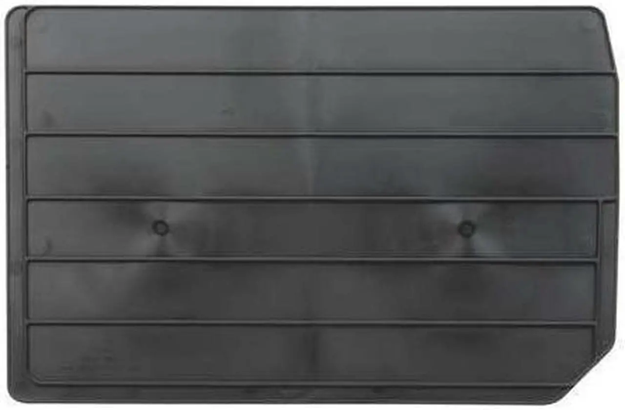 Main image of AKRO-MILS 40282 Plastic Divider, Black, 16 1/4 in L, 11 1/8 in H
