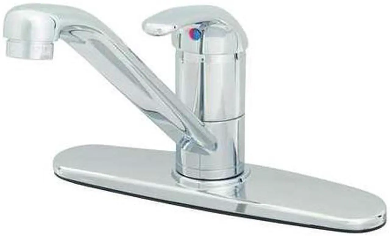 Main image of T&S B-2731 Swing Kitchen Faucet, Chrome, 1 Hole, Lever Handle