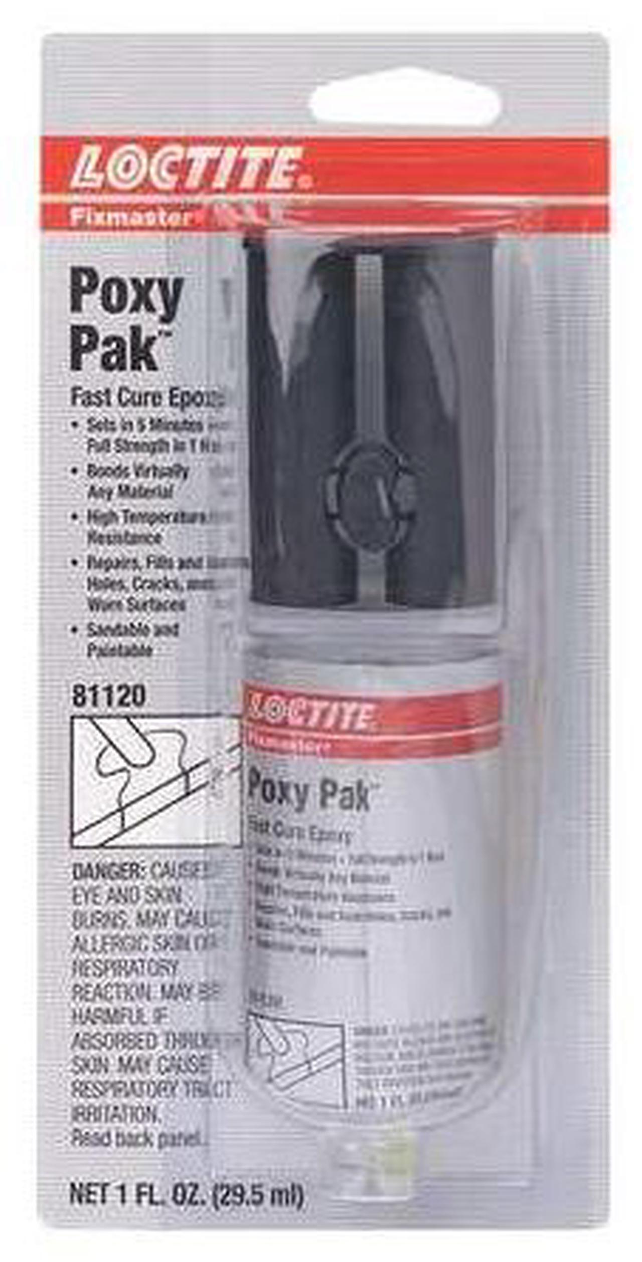 Alt view image 3 of 7 - Loctite - 1324007 - Fixmaster Poxy Pak , Fast Cure Epoxy (MOQ=12)