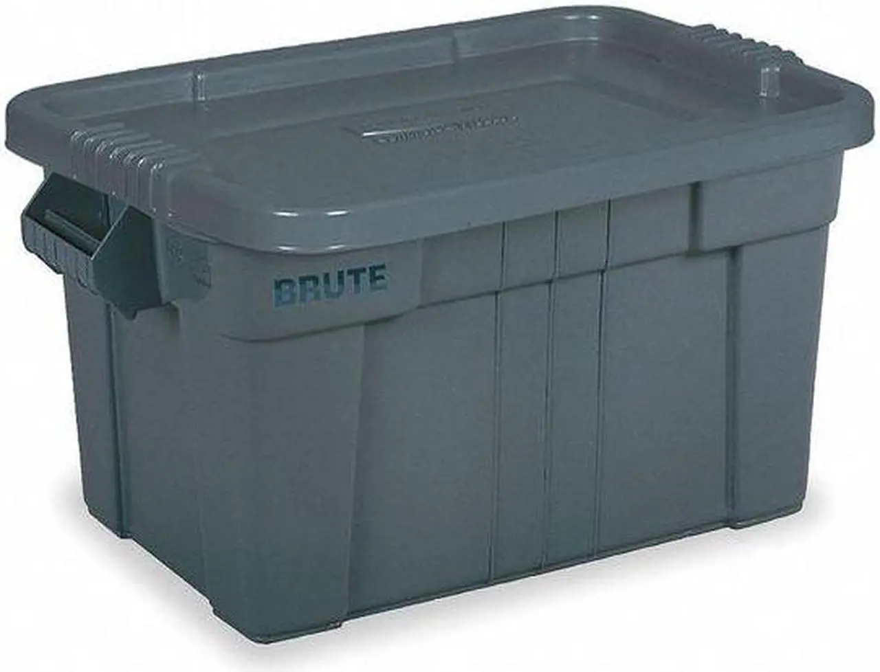 Alt view image 9 of 11 - RUBBERMAID COMMERCIAL FG9S3000GRAY Storage Tote W/ Lid, 14 gal, 27-7/8 in L,