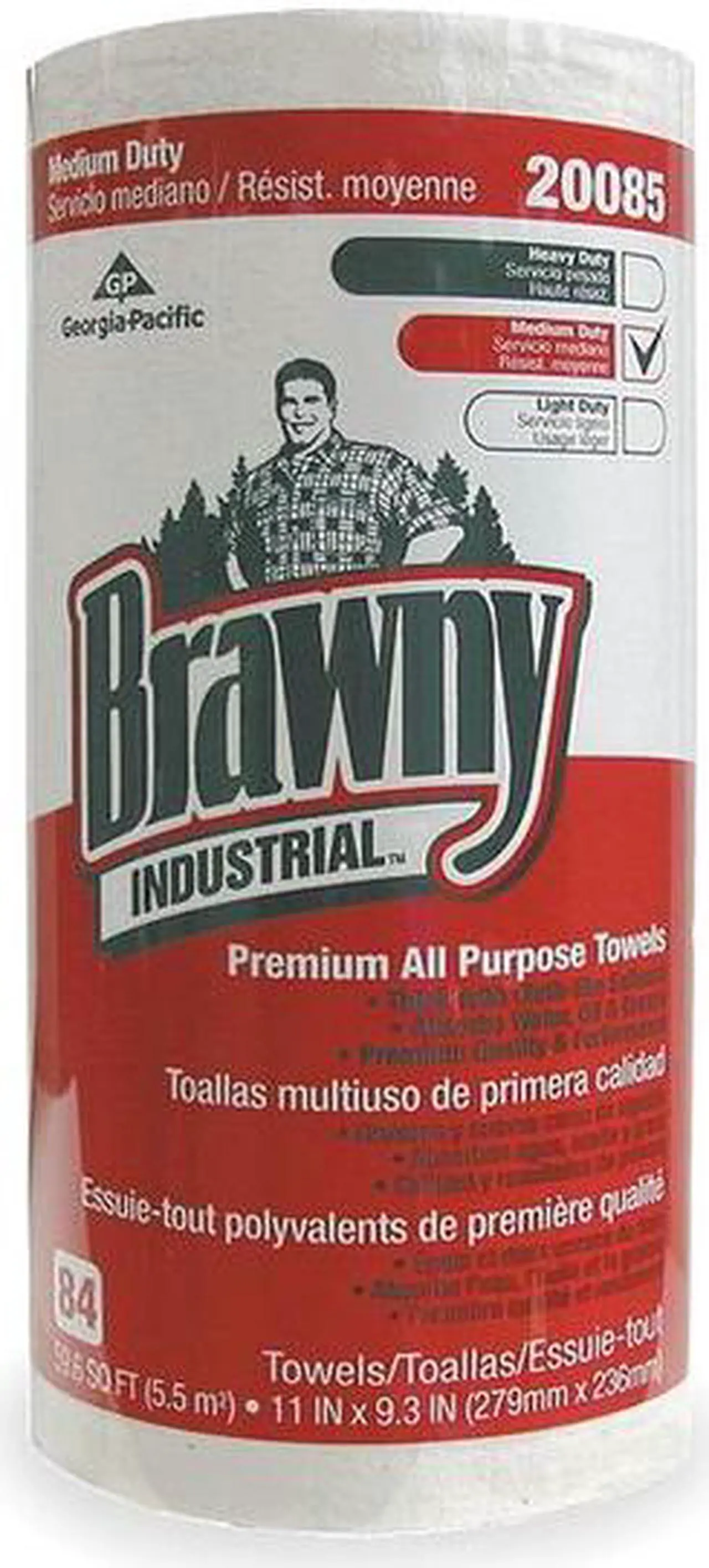 Main image of Georgia-pacific Shop Towel Roll  DRC (Double Re-Creped)  20085