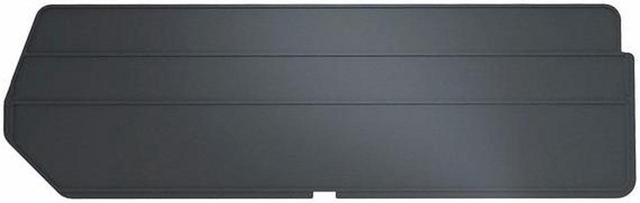 Alt view image 2 of 2 - AKRO-MILS 40234 Plastic Divider, Black, 14 1/8 in L, 4 13/32 in H, 6 PK