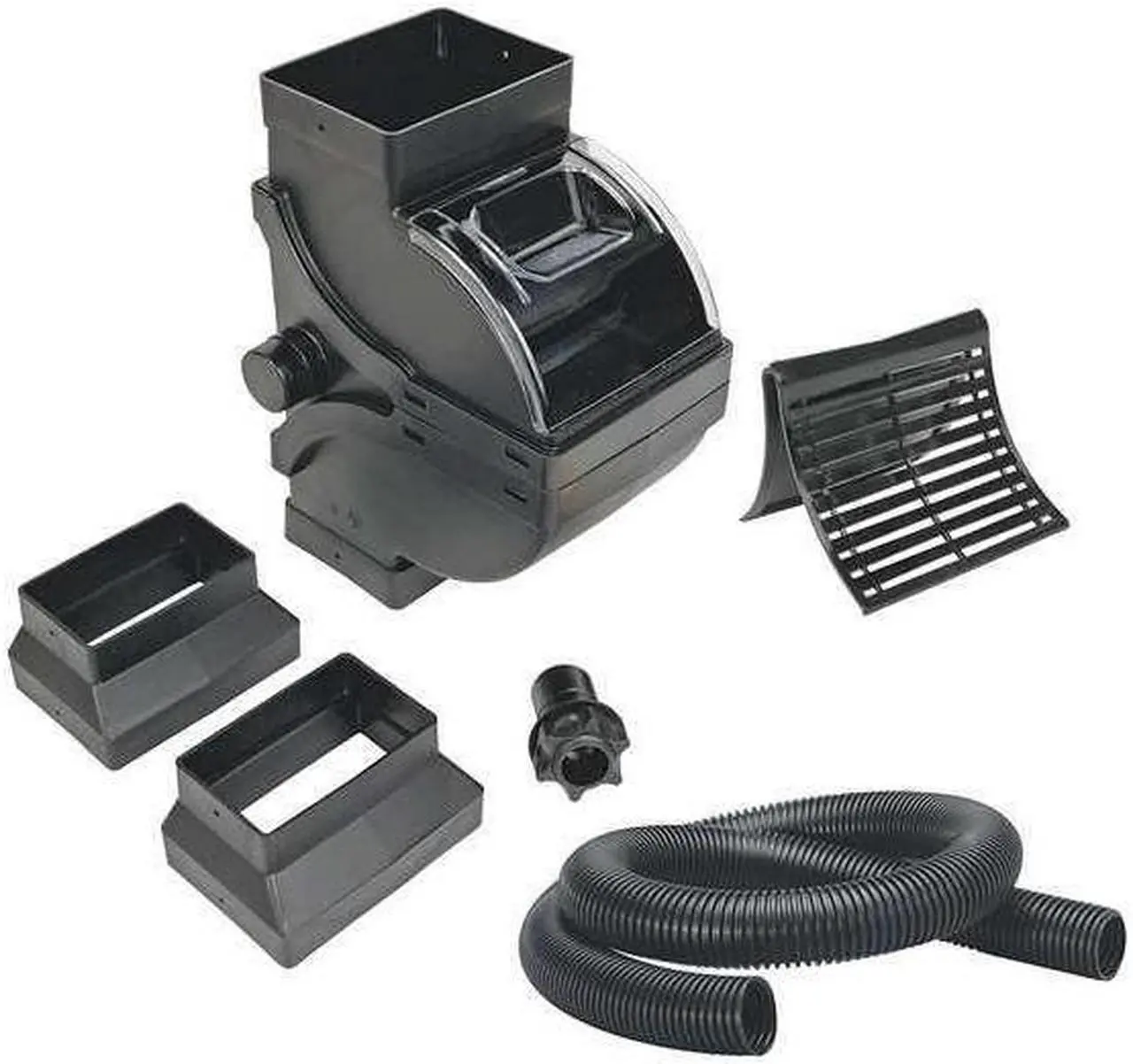 Alt view image 3 of 3 - Fiskars 5962 Rain Barrel DiverterPro Kit, Black 59626935 FISKARS