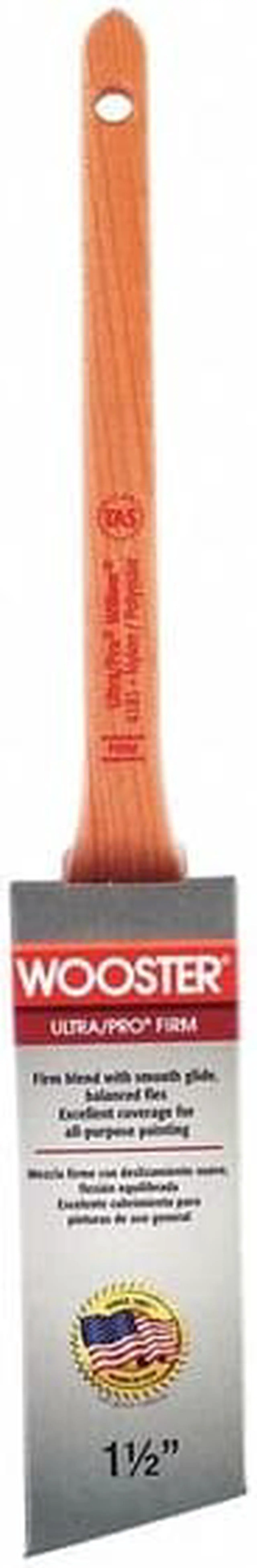 Alt view image 5 of 8 - Wooster 4181-1 1/2 1-1/2-in Ultra/Pro Willow Thin Angle Sash Brushes