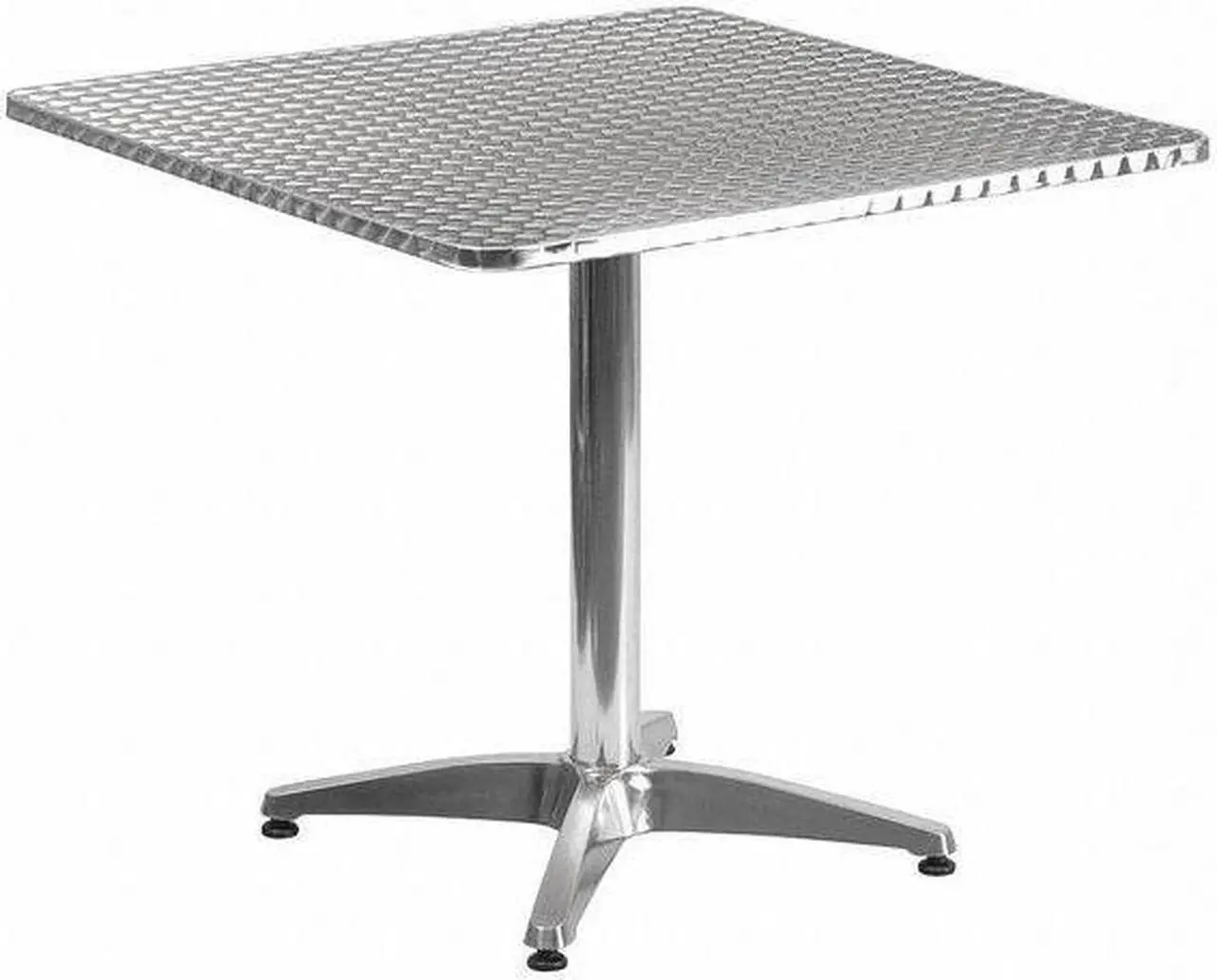 Main image of 31.5'' Square Aluminum Indoor-Outdoor Table with Base