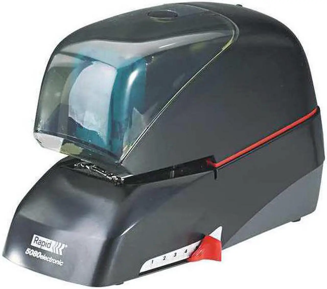Main image of Rapid 5080e Heavy-Duty Flat Clinch Electric Stapler 90-Sheet Capacity Black 90147